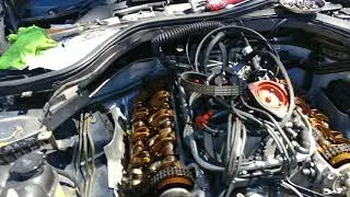 Замена цепи ГРМ и направляющих втулок на Mercedes S500. Часть 1 для Дмитрия из Нью-Йорка