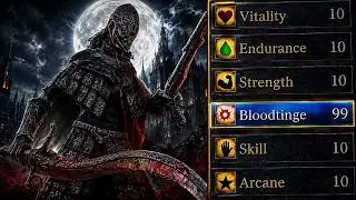 Bloodborne But I Can ONLY Level Bloodtinge
