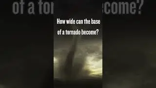 4 Tornado Facts, #shorts