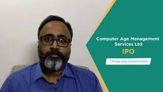Computer Age Management Services Ltd (CAMS) IPO || Things you should know