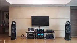 B&W 803D3 & Mcintosh MC452 & C52 (AudioQuest Robin Hood Zero + Bass)