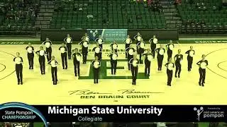 Michigan State Pompon 2025 Collegiate Championships