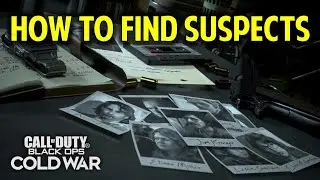 Operation Red Circus: How to Identify the Suspects | Find & Mark Suspects | Call of Duty Cold War