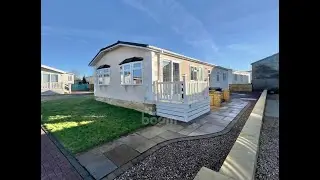 Burnhouse, Beith. Charming Park Home Bungalow Situated Within Gated Retirement Community.