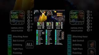 Samuel eto Training Guide #efootball #efootball2026 #trainingguide