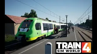Train Sim World 4 | Fiktív Hév festés elkészítés+próba út