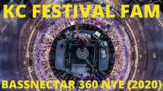 Basnnectar NYE 360 VLOG | KC Festival Fam