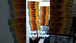 Book Edge Printer in Customer Factory！ #books #printing #print