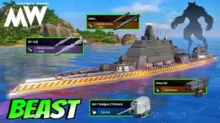 Beast Destroyer ☠️ USS Constitution II - With Paket-NK Build Really Balanced 🔥- Modern Warships 