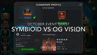 Summoned Symbioid vs OG Vision Boss 2 EQ