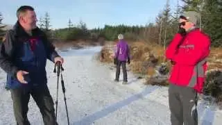 Climbing Barnesmore Gap!