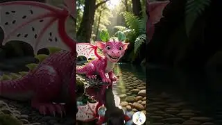 🐉 THE DRAGONFRUIT DRAGON! 🇺🇸 Magical English Story for Beginners 🍉 #Dragon #englishstory #funny
