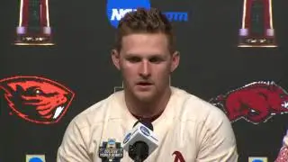 2018 College World Series - CWS Championship Finals Game 2 Press Conference (Arkansas)