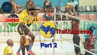 Part 2|Wafalme(Kenya🇰🇪)vs Trailblazers|Friendly Volleyball Match #volleyball #volleyballworld #kenya
