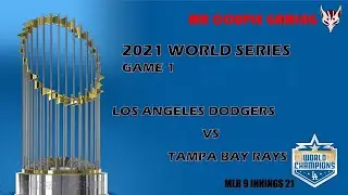 DODGERS 2021 WORLD SERIES game 1 | MLB 9 INNINGS 21