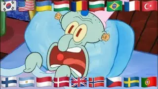 Squidward&rsquo;s Morning Nightmare &mdash; SpongeBob in Different Languages &mdash; 