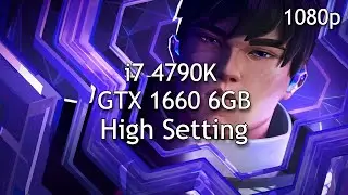 Valorant | High Setting | i7 4790K + GTX 1660 6GB | 1920x1080p