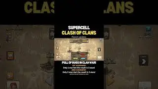 clash of clan  clan war bugs on start result - latest updates!