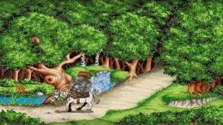 AMIGA 600 - The Settlers (Gra z moją Agniesią)
