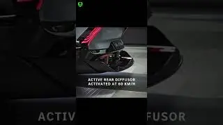 Mercedes Benz Active Rear Diffuser #Shorts