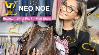 Louis Vuitton Neo Noe Review Is It Worth It?? | What Fits | Mod Shots🌻✨