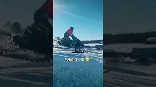 SnoX at Hemonds gone wrong!  #maine #snow #winter #crash #fail