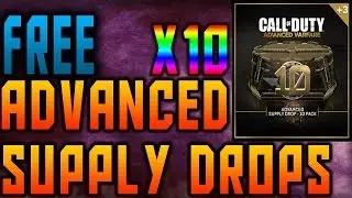 How To Get x10 FREE ADVANCED SUPPLY DROPS In Advanced Warfare!! Grand Master Appreciation Day