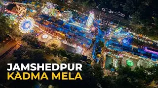 Step into the Magical World of an Indian Mela Fair | Drone View