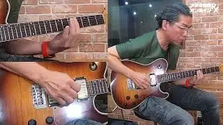 【演奏：梶原順】A Blues session for Guitar Take1