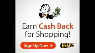 Shop smarter with Ebates!