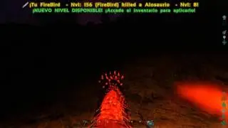 ARK Volcano - MOD Extinction: Probando el Fire Bird