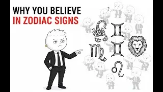 Psychology of People who BELIEVE in Zodiac signs 