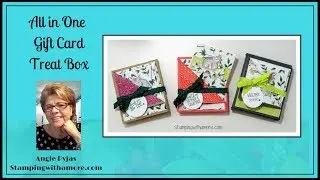 All In One Gift Card Treat Box