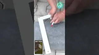 Fitting tiles around obstacles and edges! #diy #tilework #fiiting