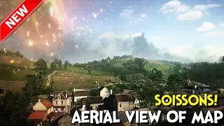 ►Battlefield 1 - SOISSONS Map Aerial View - Cinematic Tools| 🎮 Battlefield HQ