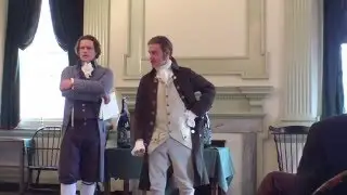 Hamilton and Jefferson debate the First Bank of the US