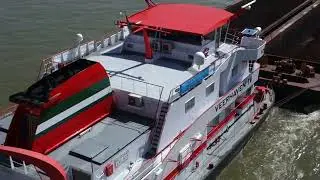 duwboot VEERHAVEN IV - Waal bij Nijmegen