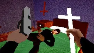 The House of Unrest - Exorcise a Demon using Guns & a Crucifix in this Retro Survival Horror Game!