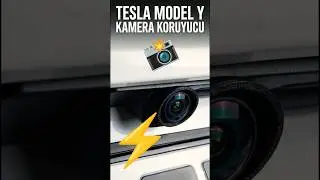 Tesla Model Y Arka Kamera Koruyucu #tesla #dashcam #modely