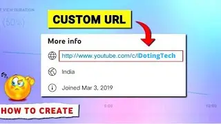 how to add custom url on youtube 2022| How To Set Custom URL On YouTube Channel in 2022 |