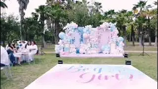 it's a Girl ‼️‼️‼️ Gender Reveal Ideas 👶🤩 - Dj Show mcallen