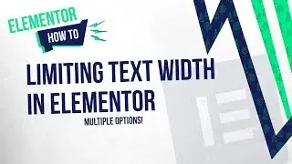 How to Limit Text Width in Elementor (No Coding Required!)