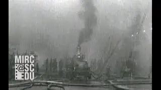 Fire on West 51st Street, New York City, October 1920
