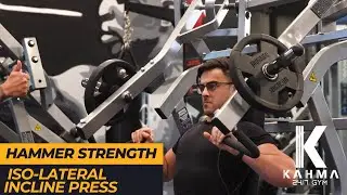 Iso-Lateral Incline Press | Kahma 24:7 Gym Clyde North Machine Tutorial