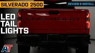 2020-2023 Silverado 2500 LED Tail Lights Review & Install