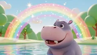 Hello, Hippo! | Fun Animal Rhyme for Kids | Nursery Rhymes & Songs for Children