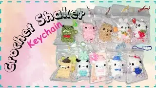 Crochet mini shaker keychain #crochet #diykeychain #amigurumi @miniddugi