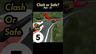 clash or safe 51 #ets2 #eurotrucksimulator2 #overtake #ets2game #bussimulator #ets2gameplay #bussid