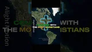 Countries With The Most Christians | #geography #history #christianity #world #demographics #edit