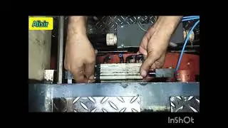 Lithrone 432 Auto plate air cylinder oring change Ramana Offset vijayawada India (Alisir)v9
